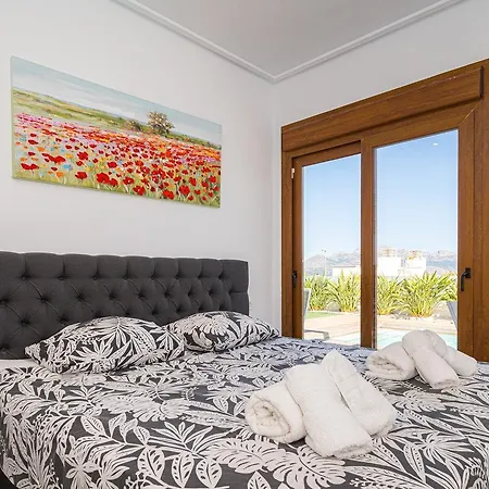 Breda,stylish With Pool And Views In Polop De La Marina, *