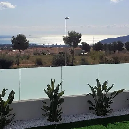 Breda,stylish With Pool And Views In Polop De La Marina, Villa *